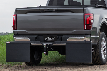 Quick-Hitch Mud Flaps