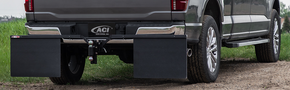 Quick-Hitch Mud Flaps