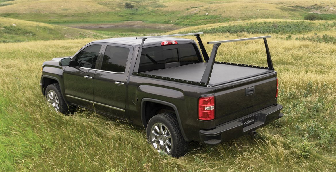 Truck Bed Rack and Tonneau Cover Combo