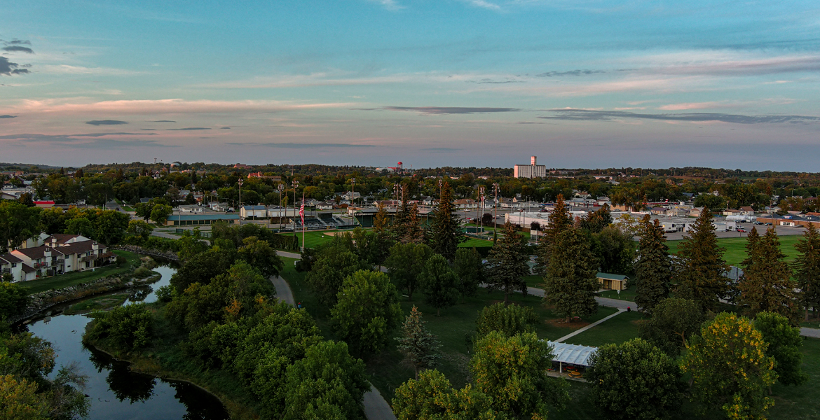 Scenic Jamestown ND