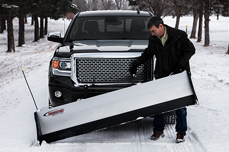 Lifting Snow Plow